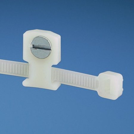 Panduit Cable Tie Mount, Low Profile, #8 Screw ( LPMS-S8-M20